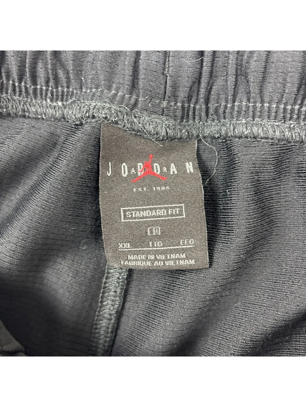 Vintage Y2K Nike Air Jordan Basketball Shorts Mens XXL Black White Jumpman Baggy